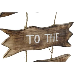 Dekorációs akasztós 25x2x74 cm