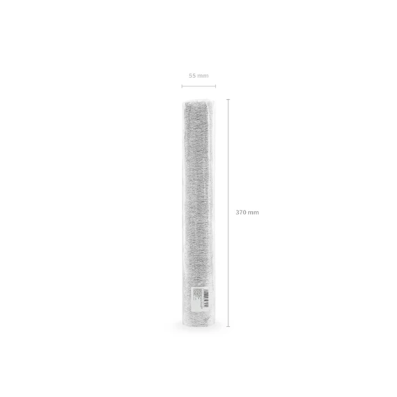 Dekorációs háló szálas ezüst 0,36 x 9 m