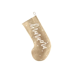 Dekorációs zokni mommy fehér 23x39,5 cm