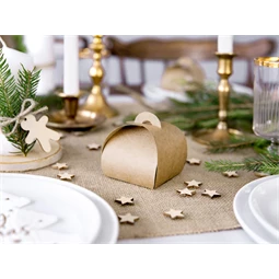 Dobozok kraft 6x6x5,5 cm S/10