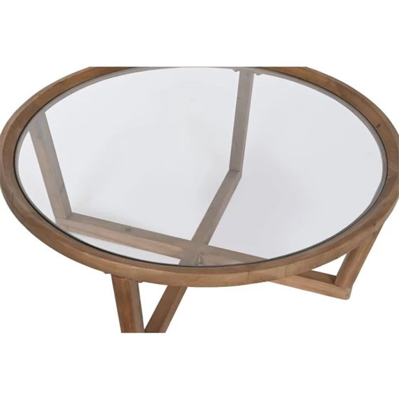 Dohányzó asztal 100x100x43 cm