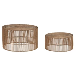 Dohányzó asztal 70x70x40 cm S/2