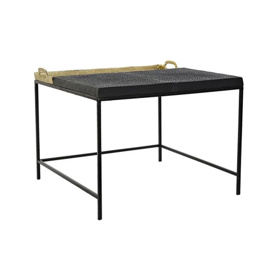 Dohányzóasztal 61x61x49 cm