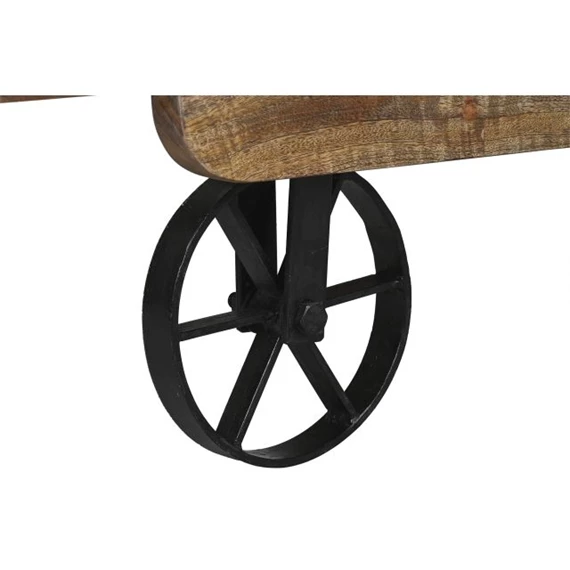 Dohányzóasztal kerékkel 130x80x32 cm