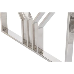 Ebédlőasztal krómozott 180x90x75 cm