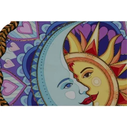 Edényalátét Nap és Hold 20x20x0,7 cm 4 féle