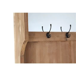 Előszobaszekrény tükörrel 124x40x200 cm