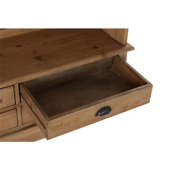 Előszobaszekrény tükörrel 124x40x200 cm