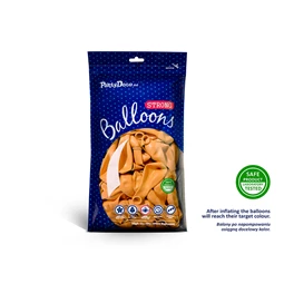 Lufi erős 27 cm pasztell mandarin narancs S/50