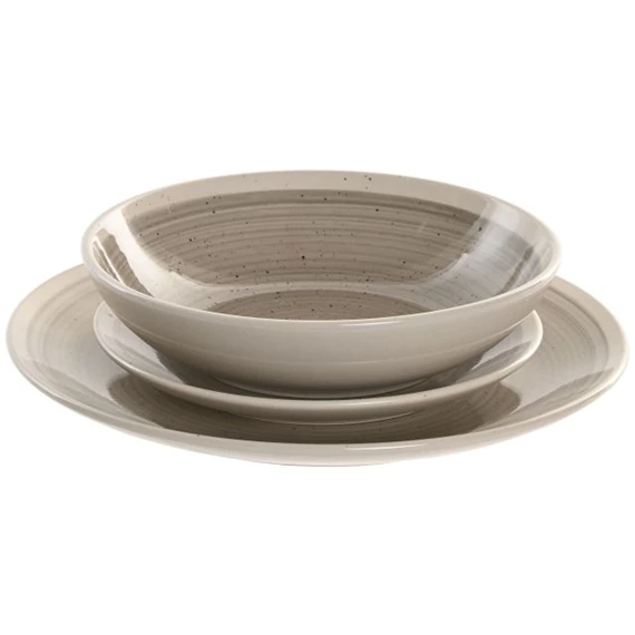 Étkészlet 27x27x3 cm S/18