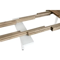 Étkezőasztal hosszabbítható 100x100x78 cm