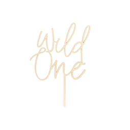 Fa tortadísz wild one 22 cm