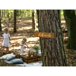 Fa útjelző gyerekeknek 36x7,5 cm