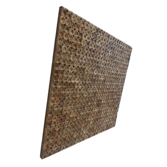 Fali dekoráció, 3D 90x3x90 cm