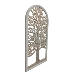 Fali dekoráció, fa 60x2x120 cm