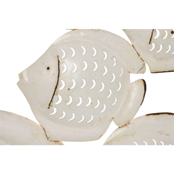 Fali dekoráció halak 91x10x70,5 cm