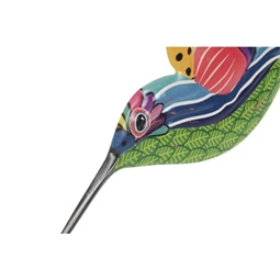 Fali dekoráció kolibri 27x1,5x46 cm