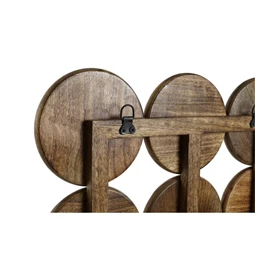 Fali dekoráció körök 45x3x60 cm