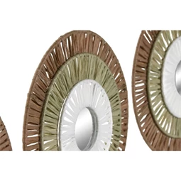 Fali dekoráció 20x1x20 cm S/3