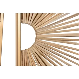 Fali dekoráció szett kör 50x2x100 cm S/2