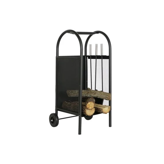 Fatartó szett kocsi 42x36x81 cm S/3