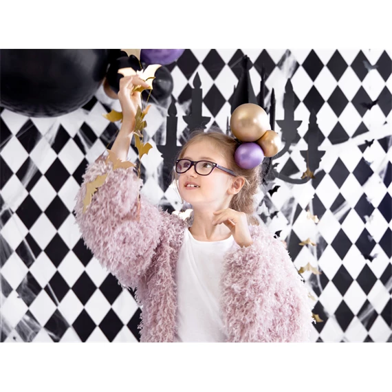 Fényes lufi 30 cm arany S/10