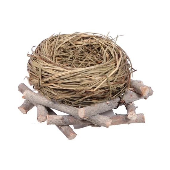 Fészek gallyakkal 12,5x7 cm