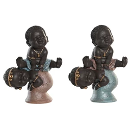Figura afrikai 13,5x7,5x14,7 cm 2 féle