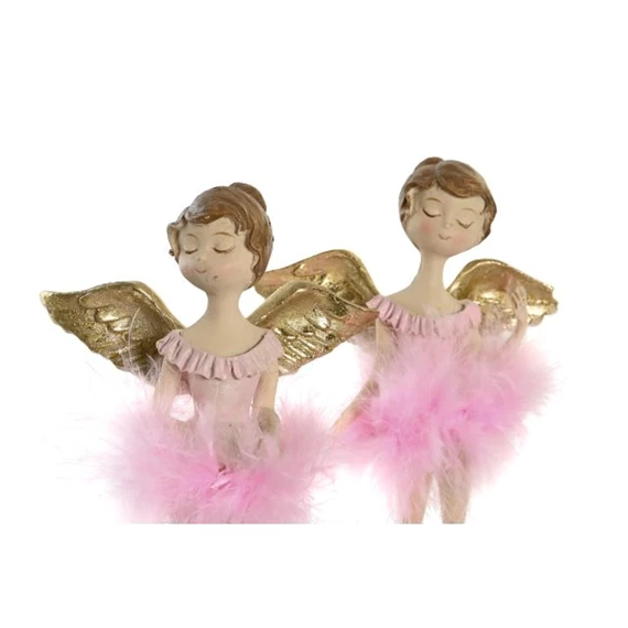 Figura angyal 11x9x17 cm 2 féle