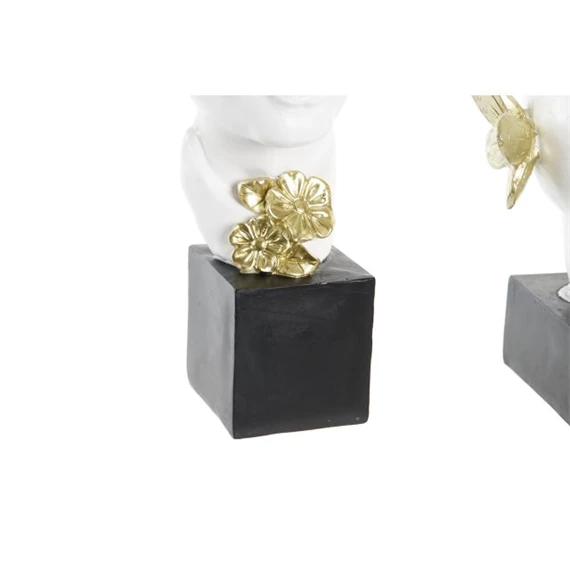 Figura arc 14x11x32 cm 2 féle