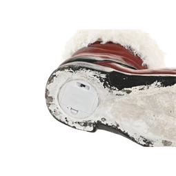 Figura csizma LED-es 29x16,5x33,5 cm