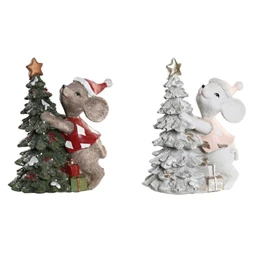 Figura egér 10x6,5x11 cm 2 féle