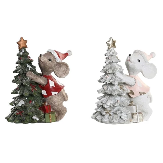 Figura egér 10x6,5x11 cm 2 féle