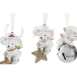 Figura egér 7x4,5x9 cm 6 féle