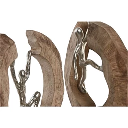 Figura faragott 19x9x28 cm 2 féle