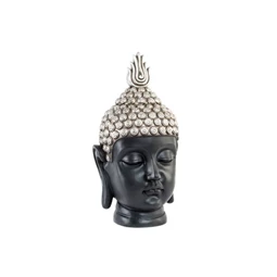 Figura Buddha fej 27x24x49 cm