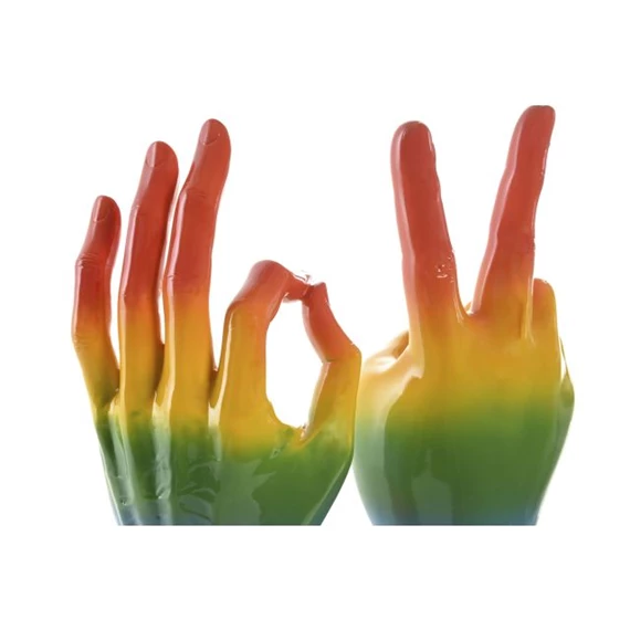 Figura kéz 16x10x36 cm 2 féle