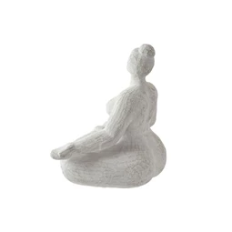 Figura lány jóga 27,5x15x24 cm