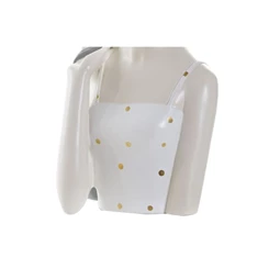 Figura lány táskával 15x15x27,5 cm 2 féle