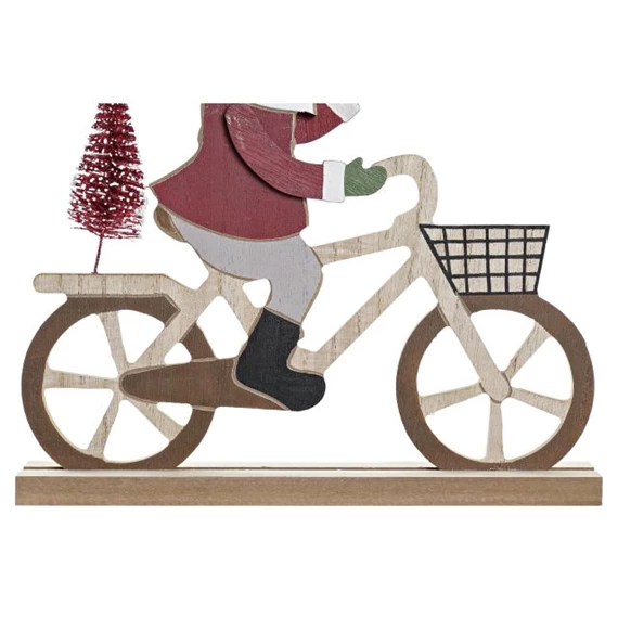 Figura mikulás 24x4,5x25 cm 2 féle