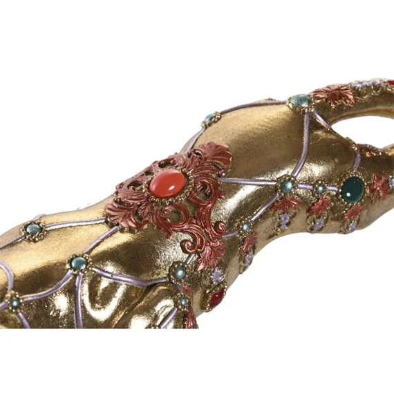 Figura párduc 39x11x10 cm