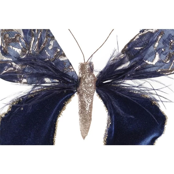 Figura pillangó 23x3x19 cm 2 féle