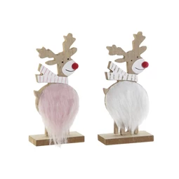 Figura rénszarvas 7x4x16 cm 2 féle