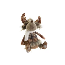 Figura rénszarvas 14x12x35 cm 2 féle