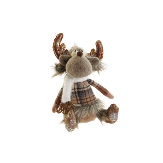 Figura rénszarvas 14x12x35 cm 2 féle