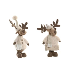 Figura rénszarvas 15x12x47 cm 2 féle