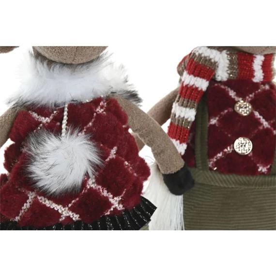 Figura rénszarvas 22x11x30 cm 2 féle