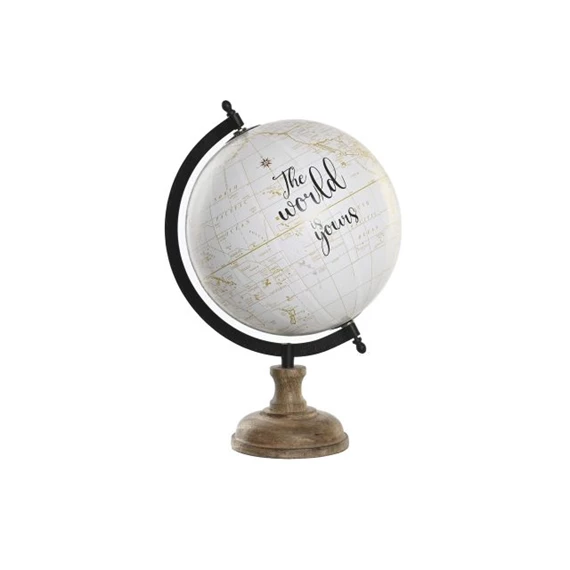 Földgömb felirattal 20x20x33 cm