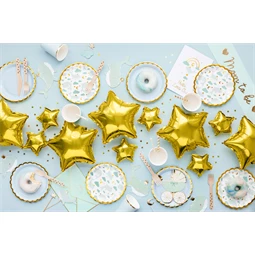 Fólia lufi csillag 25 cm arany S/25