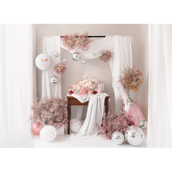 Fólia lufi üveg bride to be, 49,5x1085 cm, mix